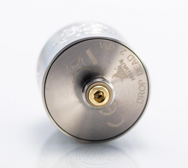 Hellvape Drop Dead v2 RDA Gunmetal Дріпка Hellvape Drop Dead v2 RDA Gunmetal Дріпка