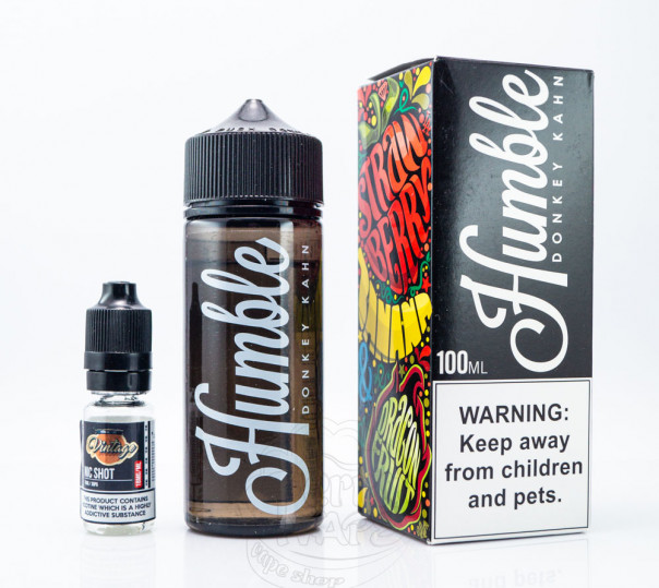 Рідина Humble Organic Shortfill Donkey Kahn 100ml 0mg без нікотину