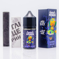 Hype x MoodDuck Quack Attack Salt Blueberry Lime Mint 30ml 50mg