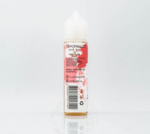 Жидкость Hype Organic Cola Cherry 60ml 1.5mg на органическом никотине со вкусом вишневой Кока-Колы