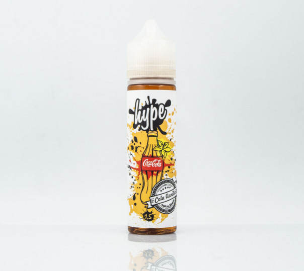 Жидкость Hype Organic Cola Vanilla 60ml 1.5mg на органическом никотине со вкусом ванильной Кока-Колы