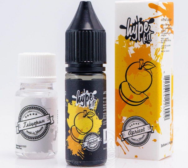 Жидкость Hype Salt Apricot 15ml 25mg со вкусом абрикоса (набор компонентов)