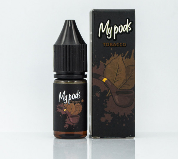 Рідина Hype MyPods Salt Tobacco 10ml 59mg на сольовому нікотині зі смаком тютюну