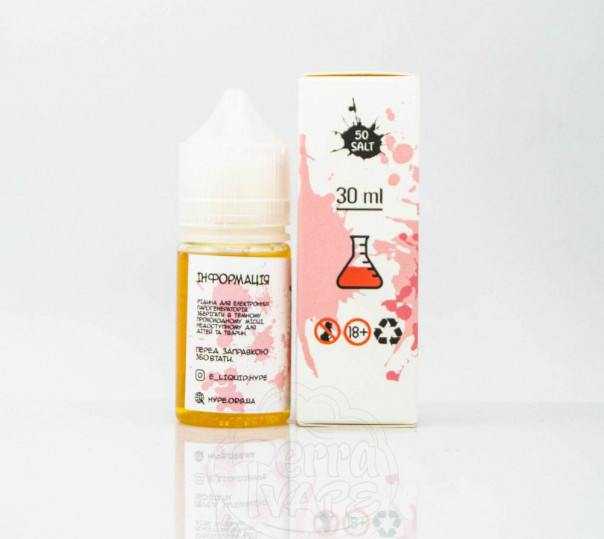 Рідина Hype Salt Lychee 30ml 35mg на сольовому нікотині зі смаком лічі Рідина Hype Salt Lychee 30ml 35mg на сольовому нікотині зі смаком лічі