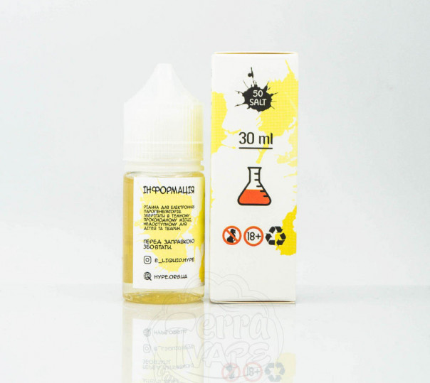 Рідина Hype Salt Melon 30ml 35mg на сольовому нікотині зі смаком дині Рідина Hype Salt Melon 30ml 35mg на сольовому нікотині зі смаком дині