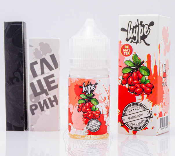 Жидкость Hype Salt Barbaris 30ml 25mg со вкусом барбариса (набор компонентов)