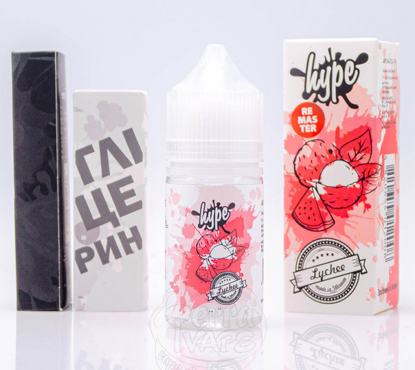 Рідина Hype Salt Lychee 30ml 50mg зі смаком лічі (набір компонентів)