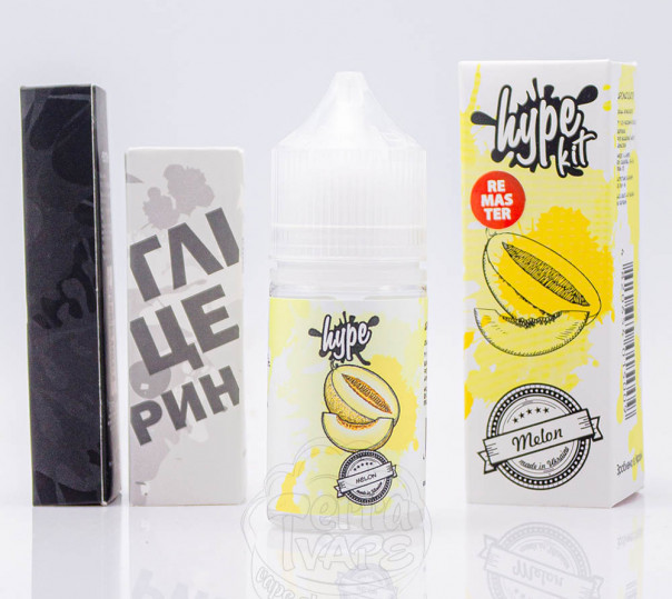Рідина Hype Salt Melon 30ml 50mg зі смаком дині (набір компонентів)