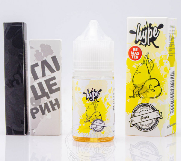 Жидкость Hype Salt Pear 30ml 25mg со вкусом груши (набор компонентов)