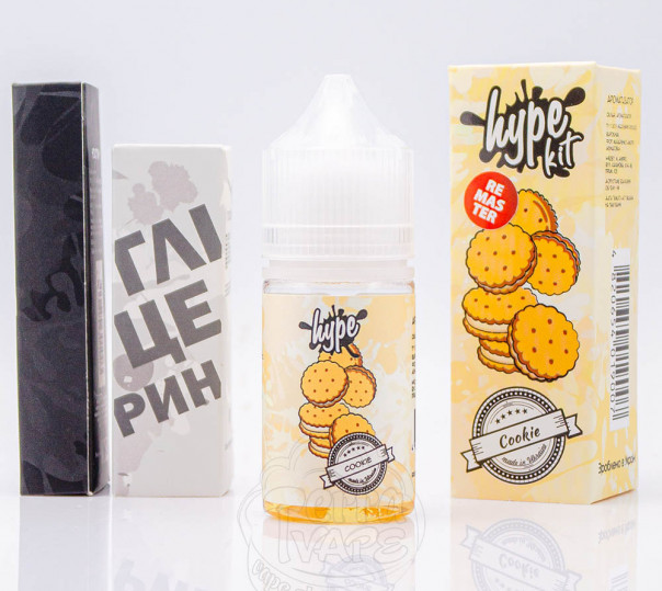 Рідина Hype Salt New Cookie 30ml 50mg зі смаком печива (набір компонентів)