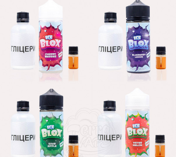 Рідина Ice Blox Organic 120ml (набір компонентів)