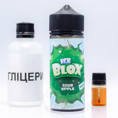 Ice Blox Organic Sour Apple 120ml 1.5mg