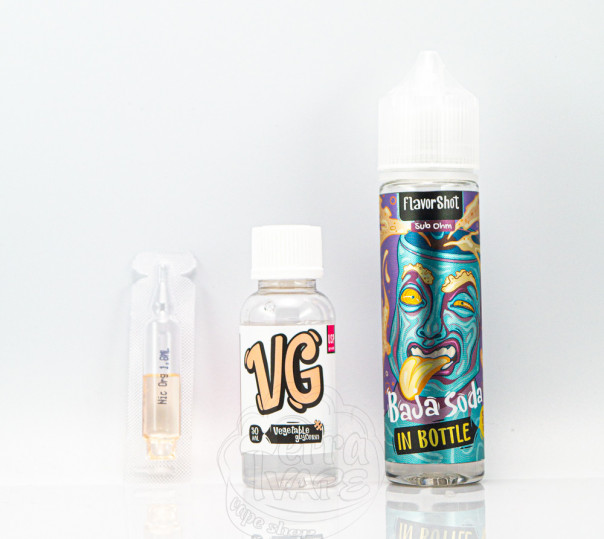 Рідина In Bottle Organic Baja Soda 60ml 3mg зі смаком содової (набір компонентів)