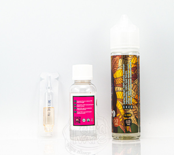 Рідина In Bottle Organic Dubacco 60ml 3mg зі смаком тютюну з дубом (набір компонентів) Рідина In Bottle Organic Dubacco 60ml 3mg зі смаком тютюну з дубом (набір компонентів)