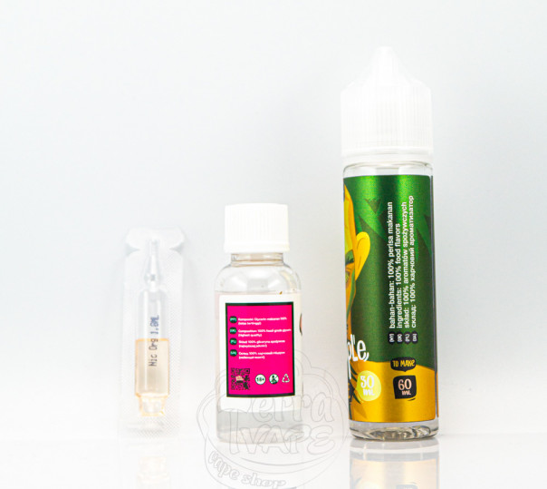 Рідина In Bottle Organic Pineapple 60ml 3mg зі смаком ананаса (набір компонентів) Рідина In Bottle Organic Pineapple 60ml 3mg зі смаком ананаса (набір компонентів)