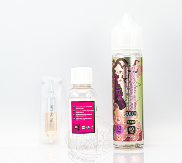 Рідина In Bottle Organic Sakura 60ml 3mg зі смаком сакури (набір компонентів) Рідина In Bottle Organic Sakura 60ml 3mg зі смаком сакури (набір компонентів)
