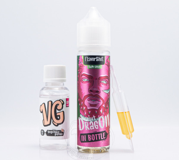 Рідина In Bottle Organic Dragonfruit 60ml 3mg зі смаком драгонфрута (набір комопнентів)