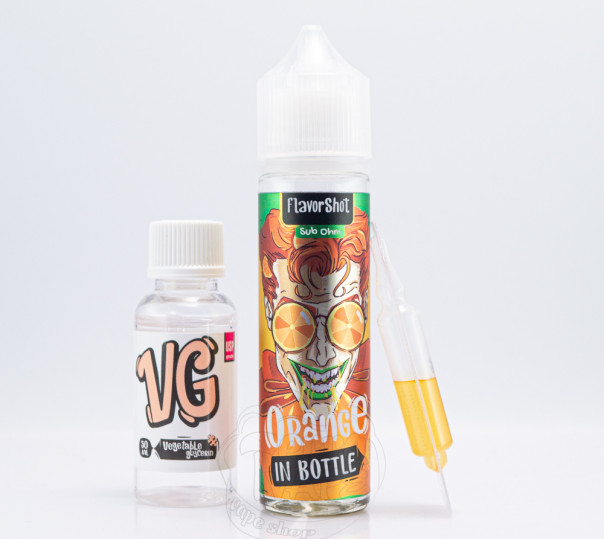 Жидкость In Bottle Organic Orange 60ml 3mg со вкусом апельсина (набор компонентов)