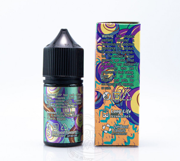 Рідина In Bottle Salt Makapuno 30ml 50mg на сольовому нікотині зі смаком макапуно