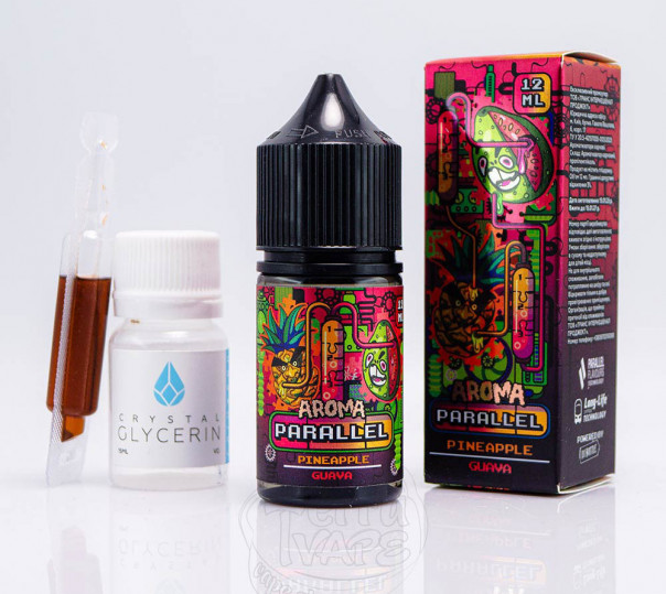 Рідина In Bottle Parallel Salt Pineapple Guava 30ml 50mg зі смаком ананасу та гуави (набір компонентів)