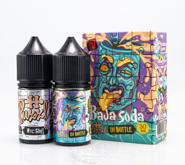 Рідина In Bottle Puzzle Salt Baja Soda 30ml 30mg зі смаком содової (набір компонентів)