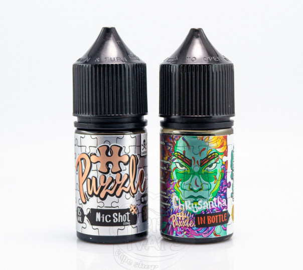 Жидкость In Bottle Puzzle Salt Chrysantha 30ml 50mg со вкусом хризантемы (набор компонентов)