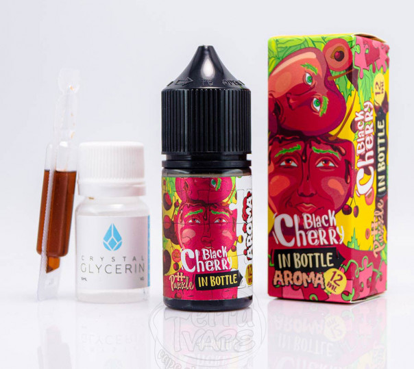 Рідина In Bottle Puzzle Salt Black Cherry 30ml 50mg зі смаком черешні (набір компонентів)