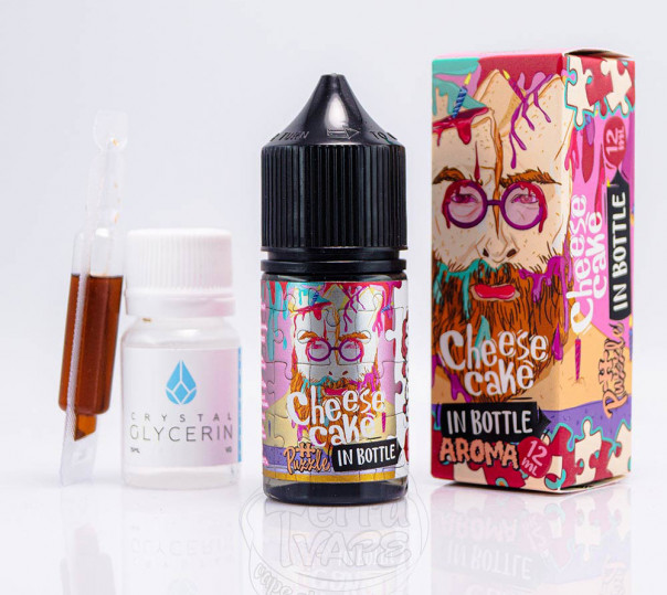 Рідина In Bottle Puzzle Salt Cheesecake 30ml 50mg зі смаком чізкейку (набір компонентів)