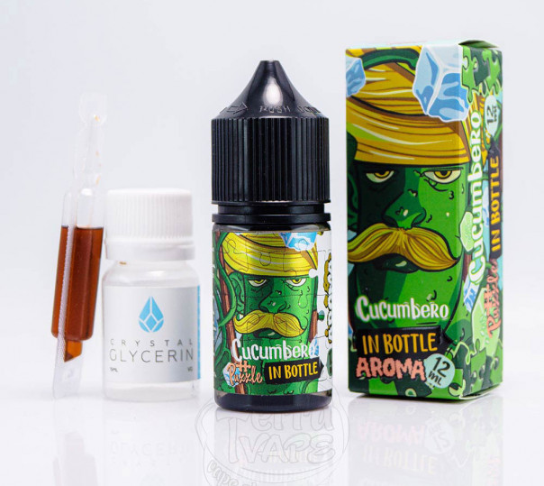 Рідина In Bottle Puzzle Salt Cucumbero 30ml 50mg зі смаком огіркового лимонаду (набір компонентів)