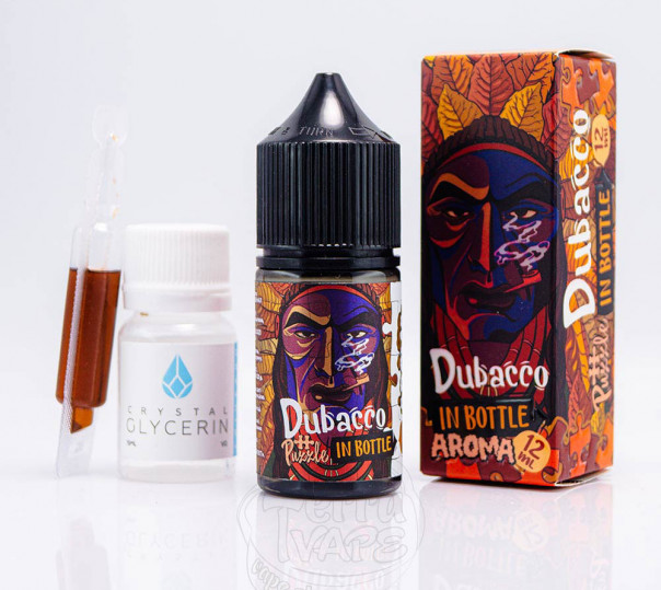 Рідина In Bottle Puzzle Salt Dubacco 30ml 50mg зі смаком тютюну (набір компонентів)