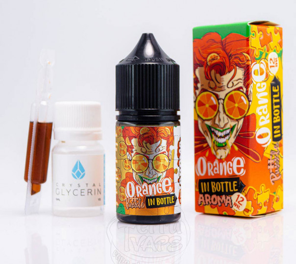 Рідина In Bottle Puzzle Salt Orange 30ml 50mg зі смаком апельсину (набір компонентів)
