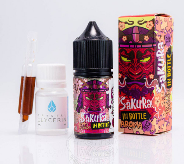 Жидкость In Bottle Puzzle Salt Sakura 30ml 50mg (набор компонентов)