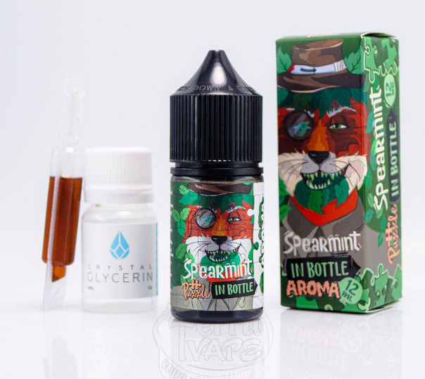 Рідина In Bottle Puzzle Salt Spearmint 30ml 50mg зі смаком м'ятної жуйки (набір компонентів)