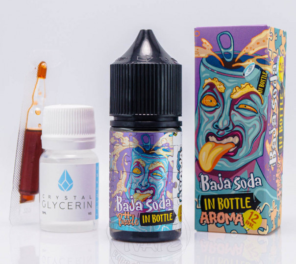 Рідина In Bottle Puzzle Salt Baja Soda 30ml 50mg зі смаком содової (набір компонентів)