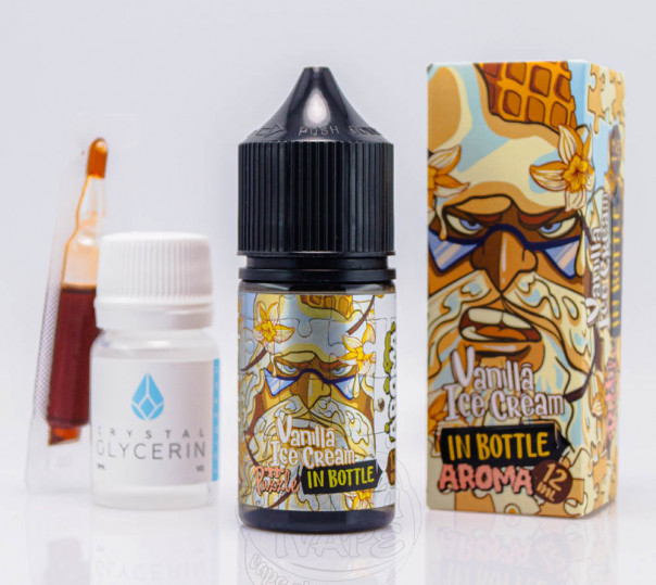 Рідина In Bottle Puzzle Salt Vanilla Ice Cream 30ml 50mg зі смаком ванільного морозива (набір компонентів)