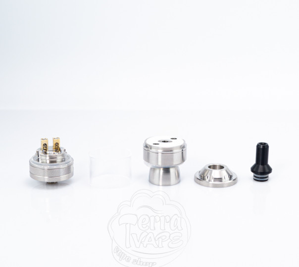 Innokin Ares Finale RTA Celestial Silver Обслуговуваний бак Innokin Ares Finale RTA Celestial Silver Обслуговуваний бак