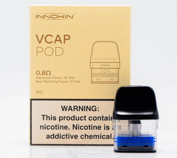 Картридж Innokin VCAP Pod Cartridge 2ml для багаторазової pod-системи Endura V, Endura V Box / Trine Kit, Trine SE Kit, Endura V Pro Kit