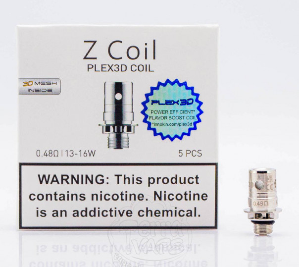 Испаритель Innokin Z Coil 0.48м для Zenith Tank/Pro/2/Z-blip/Kroma-Z/Zlide/Go Z/GO Z+ Tank/Coolfire Z50/Z60/Z80 Kit