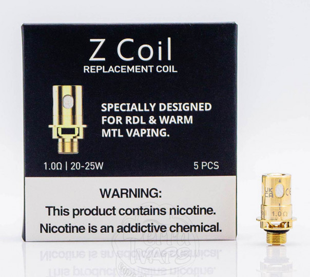 Испаритель Innokin Z Coil 1.0Ом для Zenith Tank/Pro/2/Z-blip/Kroma-Z/Zlide/Go Z/GO Z+ Tank/Coolfire Z50/Z60/Z80 Kit