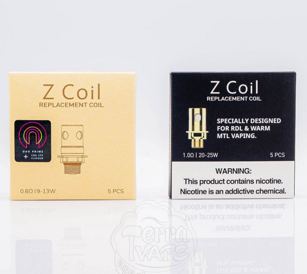 Испаритель Innokin Z Coil для Zenith Tank/Pro/2/Z-blip/Kroma-Z/Zlide/Go Z/GO Z+ Tank/Coolfire Z50/Z60/Z80 Kit