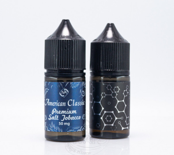 Жидкость Iva Salt American Classic 30ml 50mg со вкусом табака с шоколадом (набор компонентов)