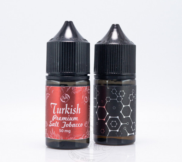 Рідина Iva Salt Turkish Tobacco 30ml 50mg зі смаком тютюну з прянощами (набір компонентів)