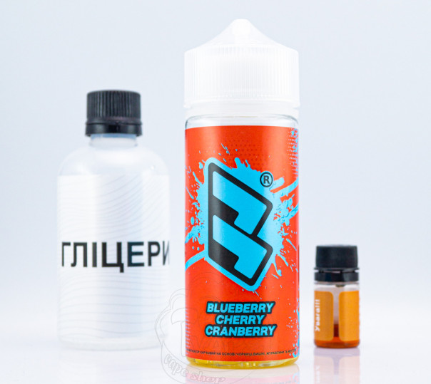 Рідина Bard Organic Blueberry Cherry Cranberry 120ml 3mg зі смаком чорниці, вишні та журавлини (набір компонентів)