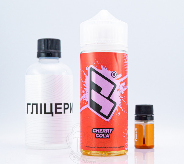 Рідина Bard Organic Cherry Cola 120ml 3mg зі смаком вишневої коли (набір компонентів)