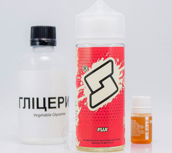 Жидкость Bard Organic Fuji 120ml 6mg со вкусом яблока с холодком (набор компонентов)