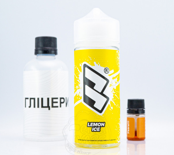Рідина Bard Organic Lemon Ice 120ml 3mg зі смаком лимону з льодом (набір компонентів)