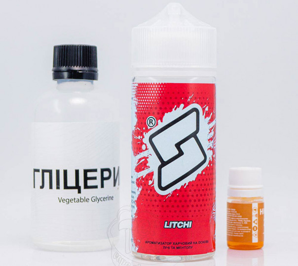 Жидкость Bard Organic Litchi 120ml 6mg со вкусом личи с холодком (набор компонентов)