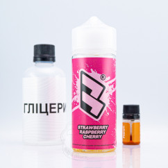 Bard Organic Strawberry Raspberry Cherry 120ml 3mg Рідина (набір компонентів)