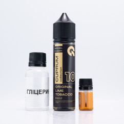 Cuprum Collection Organic 10 (Original Lime Tobacco Blend) 60ml 3mg Рідина (набір компонентів)
