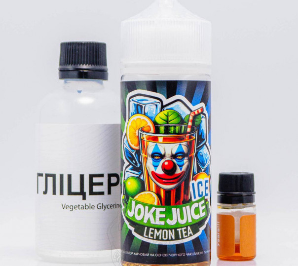 Рідина Joke ICE Organic Lemon Tea ICE 120ml 6mg зі смаком холодного лимонного чаю (набір компонентів)